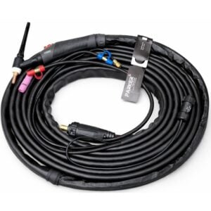 Pistolet TIG WP18 racit cu lichid, comanda pe maner, 8m - Parker
