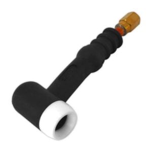 Cap pistolet flexibil TIG SR-17 racit cu aer