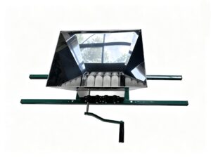 ZDROBITOR STRUGURI manual, cuva Inox  By-wine 15